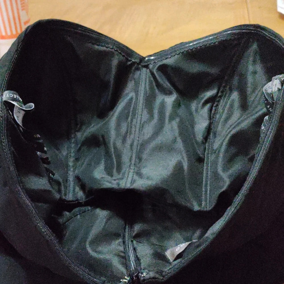 Jenny Yoo Aidan Convertible Black Bridesmaid Dress Size 10 - Picture 7 of 10